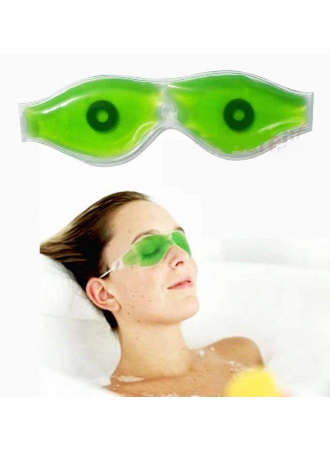 Dwariyan Eye Mask with Cooling Gel for Dark Circles - Stretchable Eye Cooling Pads for Dry Eyes & Relaxation - Perfect for Men & Women_Mask for Dark Circles & Puffy Eyes - Image 1