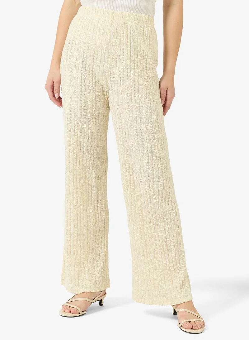Only  Casual Wide Leg Trousers for Women | Best Price UAE