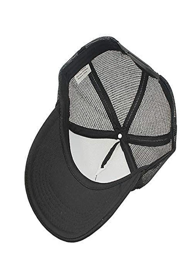 FASHOLIC Stylish Adjustable Baseball Net Cap for Men & Women (in, Alpha, Free Size, Adjustable Free Size, Black) - Image 4