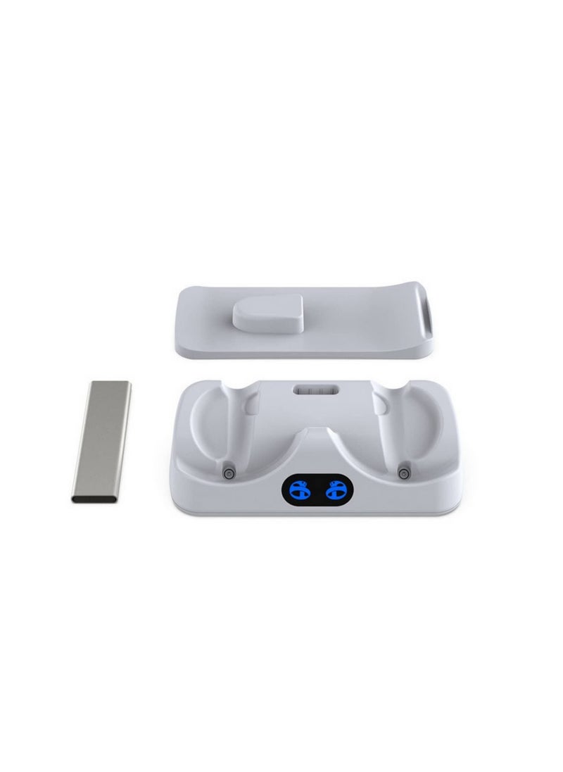 Generic - Compatible with PS5 VR2 Controller Charging Base with Display Light for PSVR2 Handle Charging Base with Stowable Glasses Holder TP5-2515 - Image 1