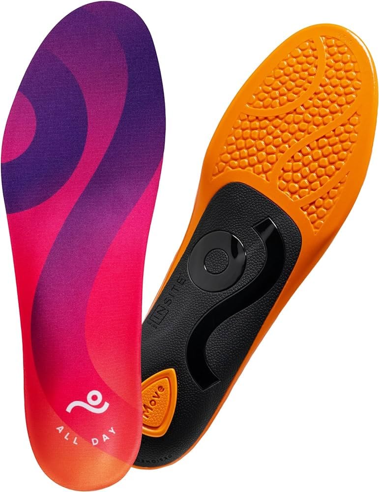 MOVE All Day Comfort Insole - Extra Plush Foam Insole for Stress Reduction on Feet, Knees, Back, Shock Absorbing, Walking, Foot Cushion, Comfort, Arch Support, and Work Boots (M12-12.5/WM13.5-14) - Image 1