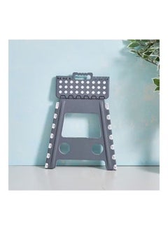 Generic Robin Plastic Foldable Stool Grey/White 29 x 22x 39 centimeter  - Image 3
