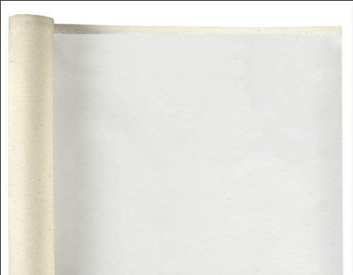 Eascan Art 5 Oz. Medium Grain Primed Cotton Canvas Roll for Oil and Acrylic Painting (5 Oz. White, 24" X 10 Mtrs) - Image 3