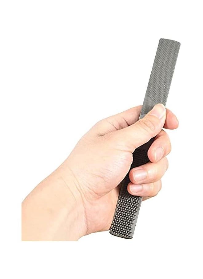 Wood Rasp File 4 Way Hand File and Round Rasp, Half Round Flat & Needle Files Wood Rasp Set for Sharping Wood and Metal Tools  - Image 5