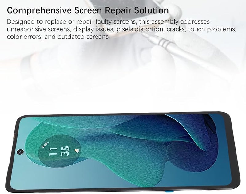 Moto G 5G 2024 XT2417 6.6 Inch 120Hz LCD Touch Screen Digitizer Replacement 720P - Image 4