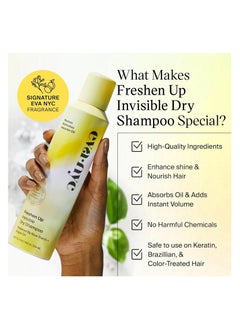 Eva NYC Eva NYC Freshen Up Invisible Dry Shampoo, Refreshes Hair & Absorbs Oil, 7.3 oz  - Image 3