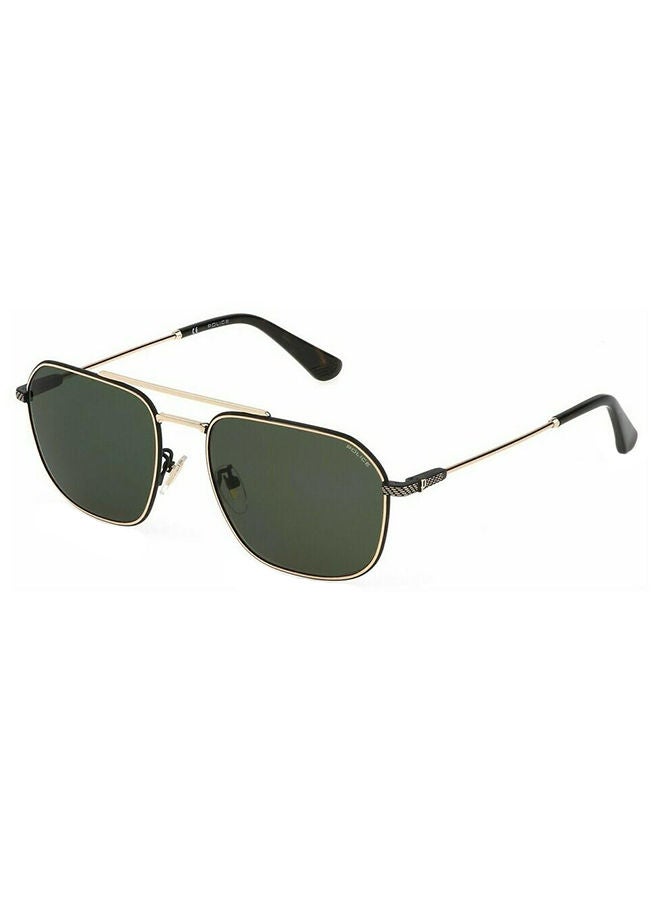 POLICE SPLF64 0300 57 100% UV Protected  Unisex Sunglasses