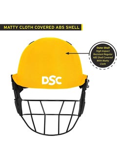 DSC Avenger PRO Premium Cricket Helmet | For Men & Boys | Fixed Spring Steel Grill | Back Support Strap | Neck Guard | Lightweight  - Image 4
