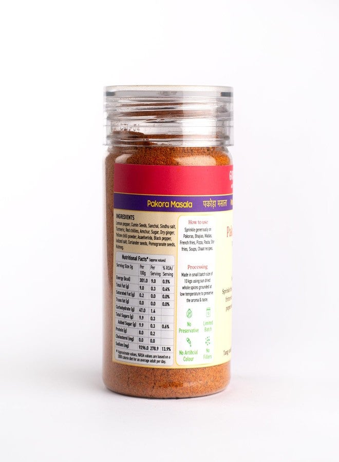 Goosebumps Pakora Masala | Flavourful Blend Of Spices |100% Natural Ingredients |Tangy seasoning | Artisanal & Authentic | Vegan Spice |90 GMS - Image 2