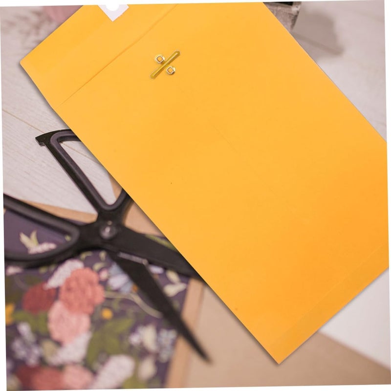 Custom sizing alternatives NUOBESTY 100pcs Clasp Kraft Envelopes Small Yellow Document Envelopes for Office Business and School Use Secure Closure for Mailing and Storage Safe approved storage space Most wanted item General purpose premium build Big cost saving Fade proof Don’t miss deal Light durable upgraded substance Transit damage minimized design Local stock available Tried & trusted pick Diverse purchase plan Multi-source stock guarantee Trendy economical quality Competitive price Reliable local delivery service All region coverage Bulk order available stock Practical versatile construction Multi stock guarantee supply Hardened processed substance Designed for KSA market Varied available picks Loved by thousands of buyers High precision lightweight material - Image 5