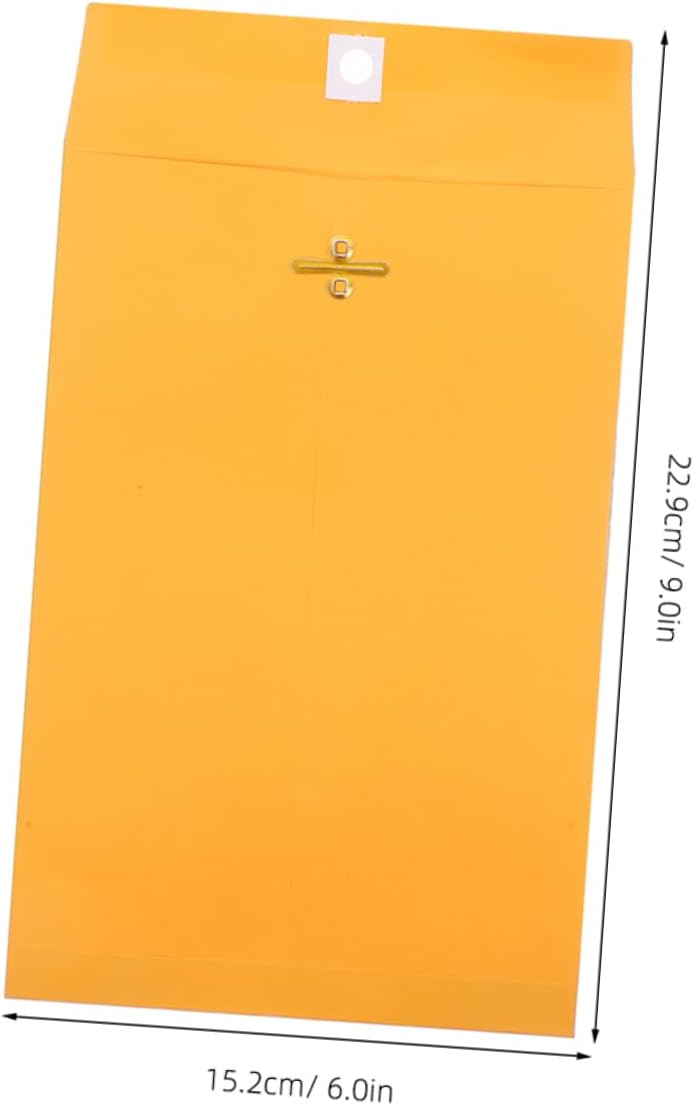 Custom sizing alternatives NUOBESTY 100pcs Clasp Kraft Envelopes Small Yellow Document Envelopes for Office Business and School Use Secure Closure for Mailing and Storage Safe approved storage space Most wanted item General purpose premium build Big cost saving Fade proof Don’t miss deal Light durable upgraded substance Transit damage minimized design Local stock available Tried & trusted pick Diverse purchase plan Multi-source stock guarantee Trendy economical quality Competitive price Reliable local delivery service All region coverage Bulk order available stock Practical versatile construction Multi stock guarantee supply Hardened processed substance Designed for KSA market Varied available picks Loved by thousands of buyers High precision lightweight material - Image 2