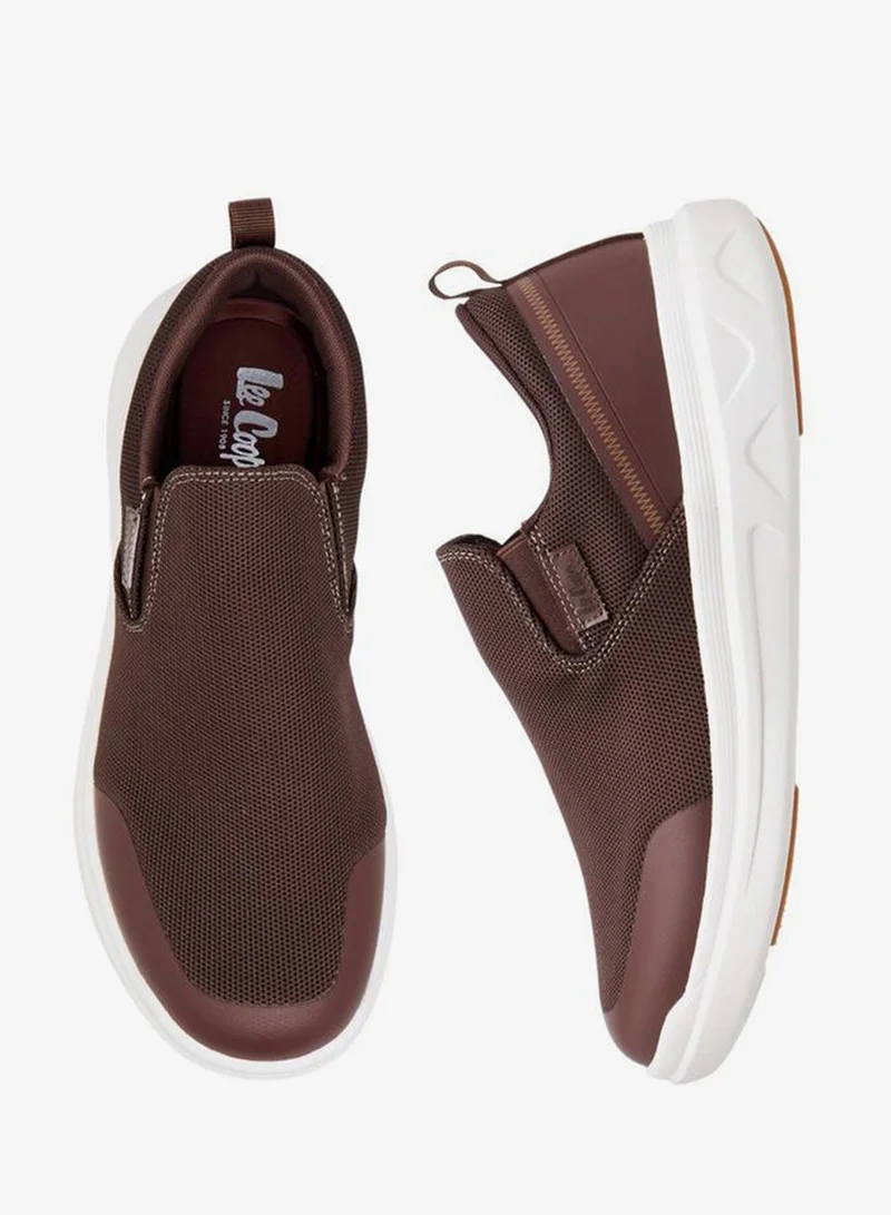 لي كوبر حذاء رجالي سهل الارتداء بنقوش