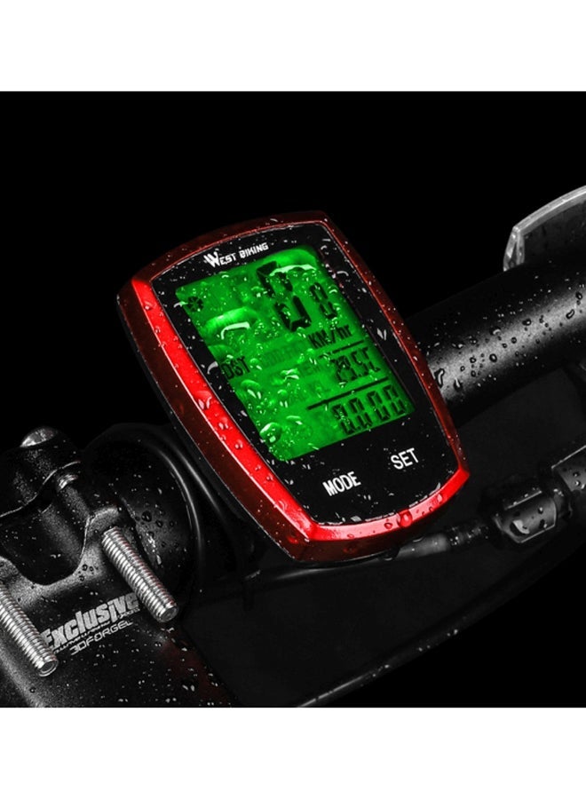 NIBEMINENT Wired Bike Speedometer 6x4cm - Image 2