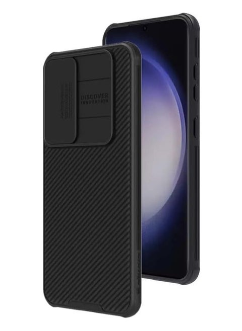 Case for Samsung Galaxy S24 Plus 5G, nillkin CamShield case Protective Cover with Camera Protector Hard PC Ultra Thin Anti-Scratch Phone Case For Samsung Galaxy S24+ 2024 (Black)