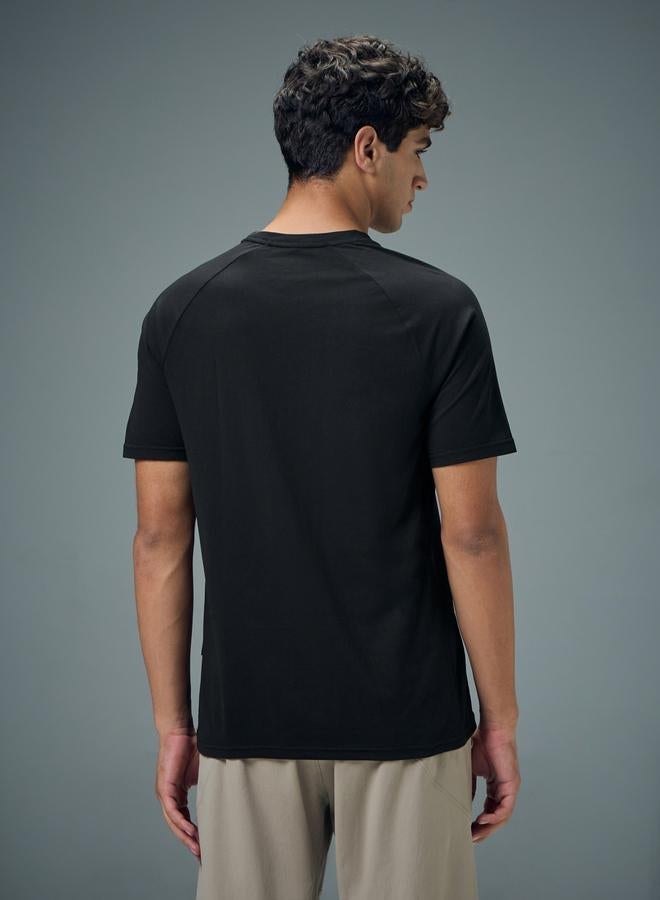 Technosport Men Typography Print Slim Fit T-Shirt - Image 5