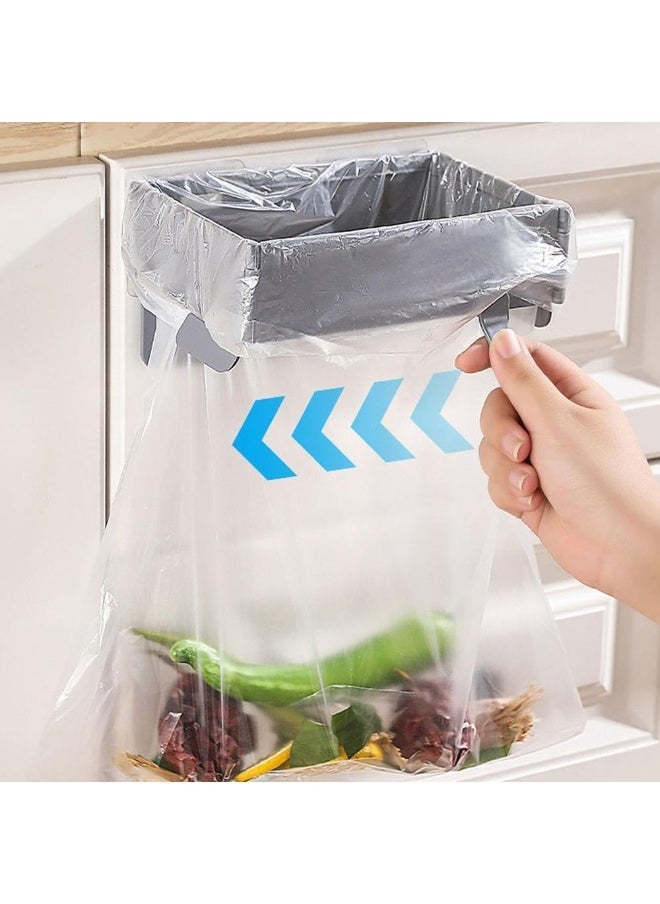 Generic Foldable Hanging Plastic Trash Bag Holder – Space-Saving Garbage Bag Organizer for Kitchen Cabinets & Drawers  - Image 5