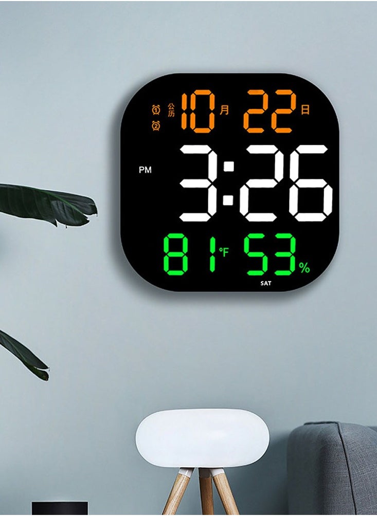 Crony Living room gym wall clock countdown timer led acrylic decoration creative large electronic clock wall hanging  - Image 2