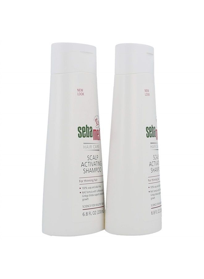 Sebamed Anti Hair Loss Scalp Activating Shampoo for Thinning Hair Supports Natural Hair Growth Helps Fight Hair Loss Dermatologist Recommended 6.8 Fluid Ounces (200 Milliliters) Pack of 2 - Image 2