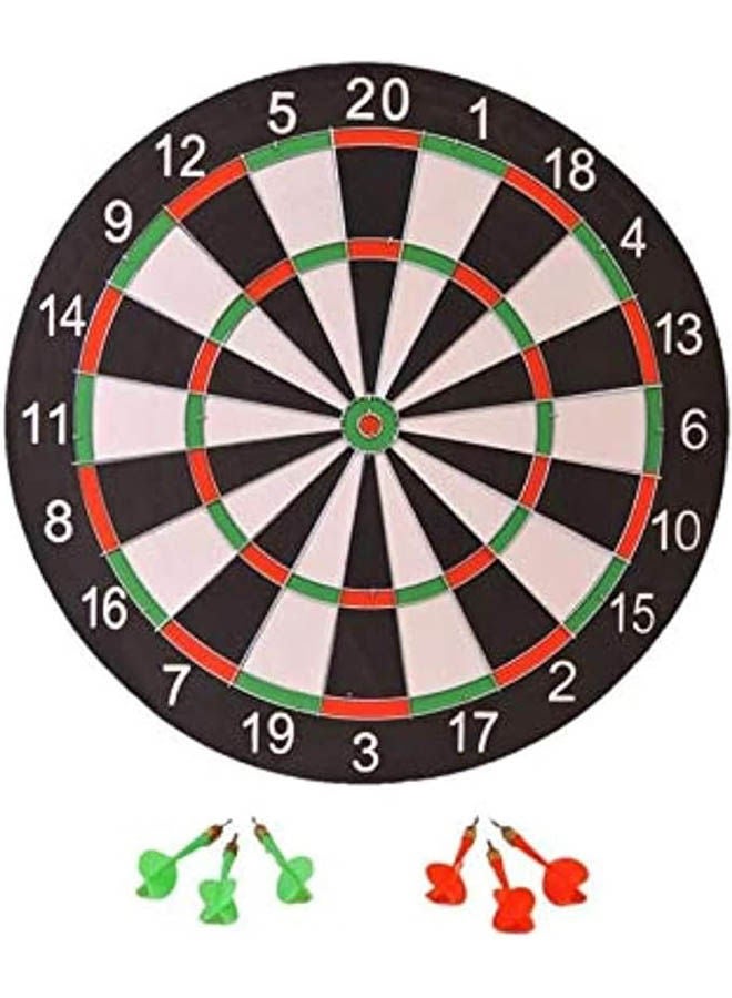 لوحة رمي السهام ذات وجهين مقاس 15