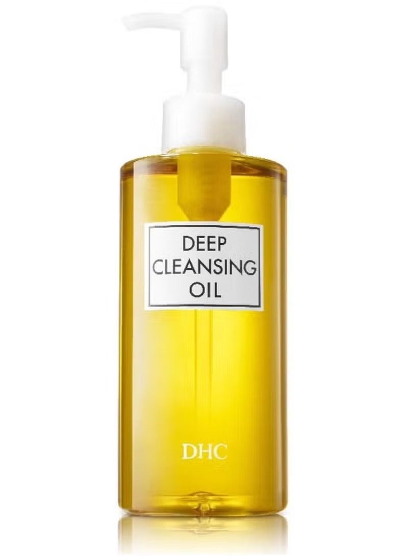 DHC Facial Cleansing Oil, Makeup Remover, Cleanses without Clogging Pores, Residue-Free, Fragrance and Colorant Free, All Skin Types, 6.7 fl. oz. - Image 1