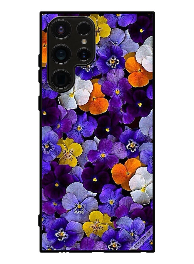 Covernex Protective Case Cover For Samsung Galaxy S23 Ultra Small Flowers - Image 1