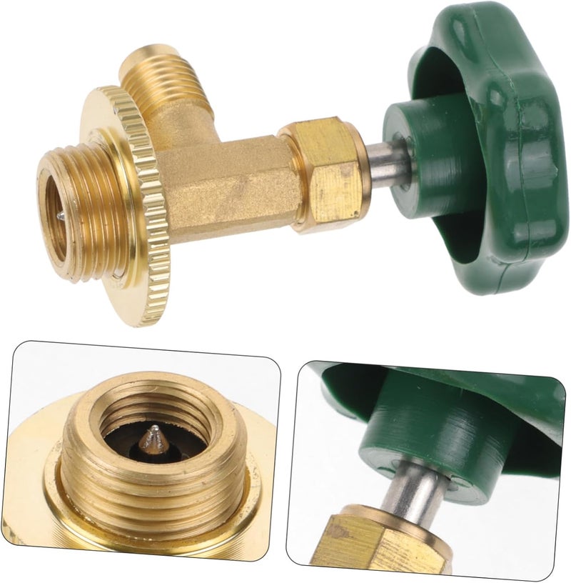 Vosarea Car Replacement Valve Durable Air Conditioner Adapter for Easy Installation and Leak Prevention Accessory for Car Systems and Refrigeration Needs - Image 3