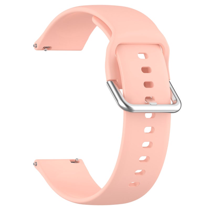Suitable For Xplora X6 Play Children'S Watch Silicone Strap Sports Wrist Strap 20Mm Silver Buckle - Image 1