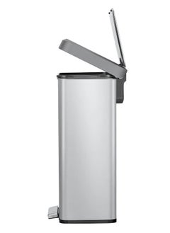 EKO COZY SERIES | 45L Step Trash Bin | Brushed Stainless Steel Finish | Soft-Closing Lid | Fingerprint-Resistant | Versatile Waste Solution for Homes, Offices & Communal Areas | Durable, Elegant Design for Easy Waste Disposal  - Image 5