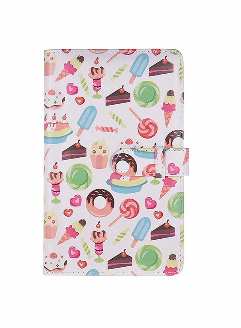 Y&D 96 Pockets Mini Photo Album, Portable PU Leather Picture Book, for Fujifilm Instax 9 8 7s 70 25 50s, 90 Color Films Camera Paper Name Card Credit - Image 1