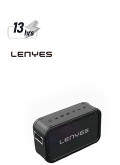 Lenyes LenyesS821 Portable Bluetooth Speaker Black,IPX6 waterproof  - Image 1