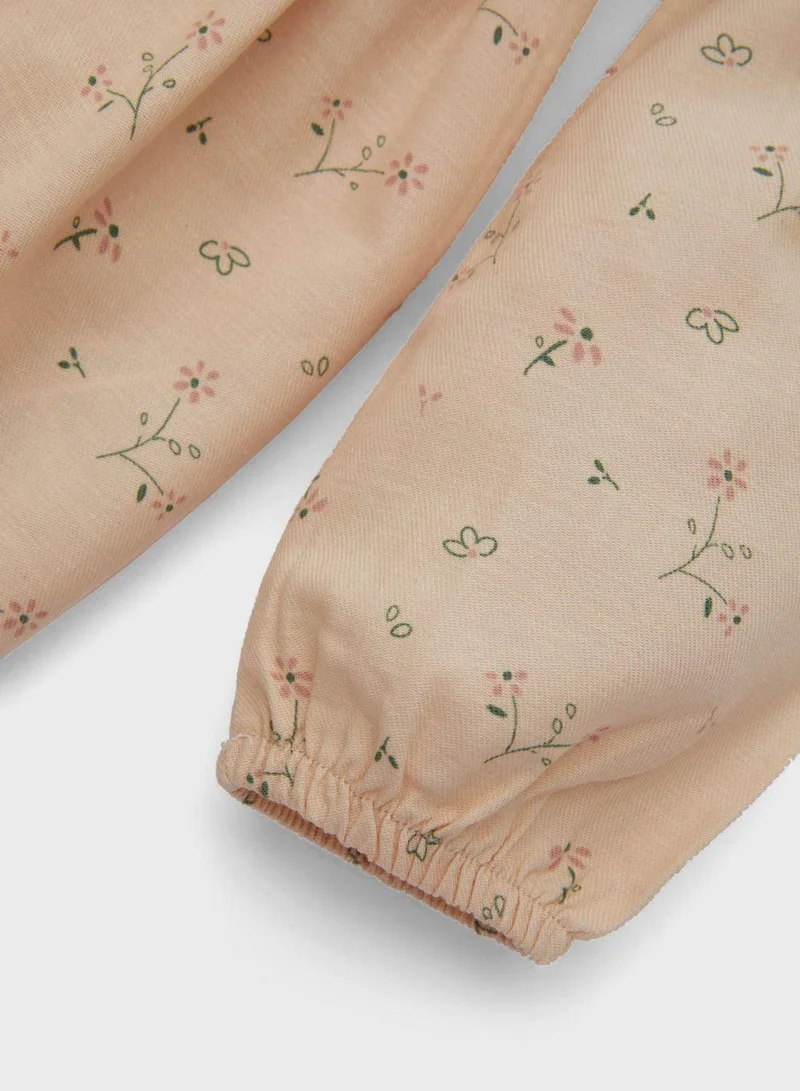 DeFacto Floral Button-Down Dress