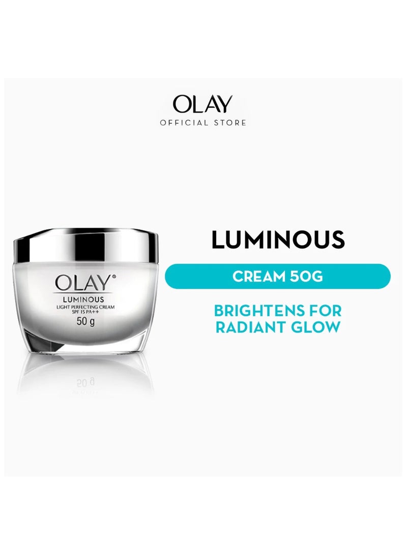 كريم أولاي لومينوس لايت بيرفكتنج النهاري بعامل حماية من الشمس (50 جرام) - Image 1