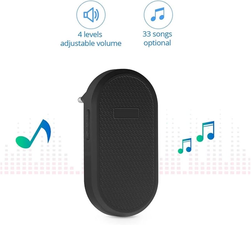 طقم نظام أمن جرس الباب اللاسلكي للمنزل الذكي 1 مع قابس أوروبي - Image 3