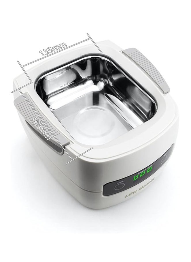 Life Basis - Ultrasonic Cleaner Super Large Capacity 1400ml Jewelry Cleaner with Cleaning Basket Ultrasonic Cleaning Machine for Cleaning Glasses Waterproof Watches Dentures Coins Circuit Board - Image 1