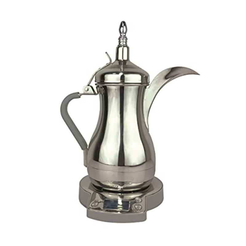 Duo 252 Karak Tea And Arabic Coffee Maker, Stainless Steel, Silver, With Infusers For Loose Coffee - Image 3