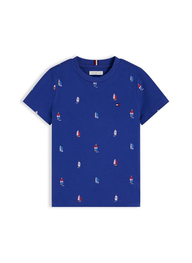 TOMMY HILFIGER Print Jersey Top - Image 5