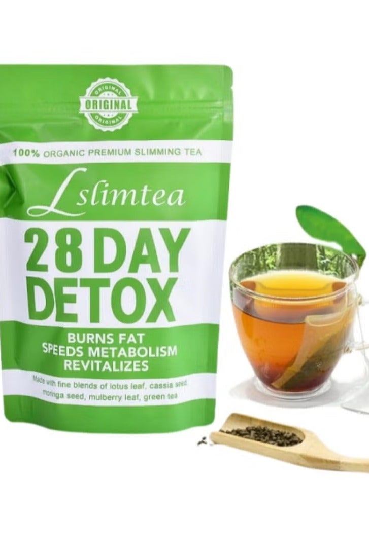 Wins Town 28-Day Organic Weight Loss Tea: Boost Metabolism, Suppress Appetite, Increase Energy, Detoxify and Slim Down