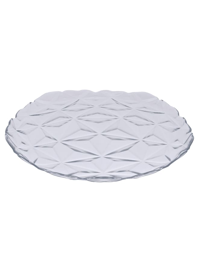 Pasabahce Glass Dinner Plate 6 Pieces - 28cm clear 28cm - Image 2