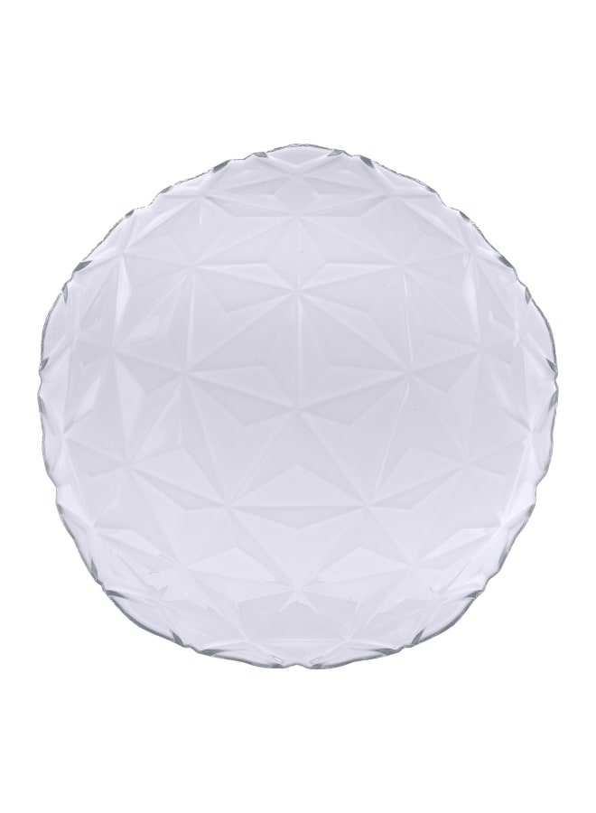 Pasabahce Glass Dinner Plate 6 Pieces - 28cm clear 28cm - Image 3