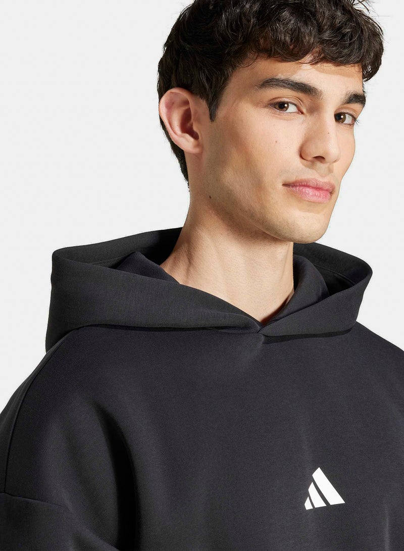 Adidas Future Icons Three Stripes Hoodie - Image 4