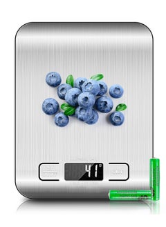 Generic Food Kitchen Scale, Digital Grams and Ounces for Weight Loss, Baking, Cooking, Keto and Meal Prep, LCD Display, Medium, 304 Stainless Steel  - Image 1