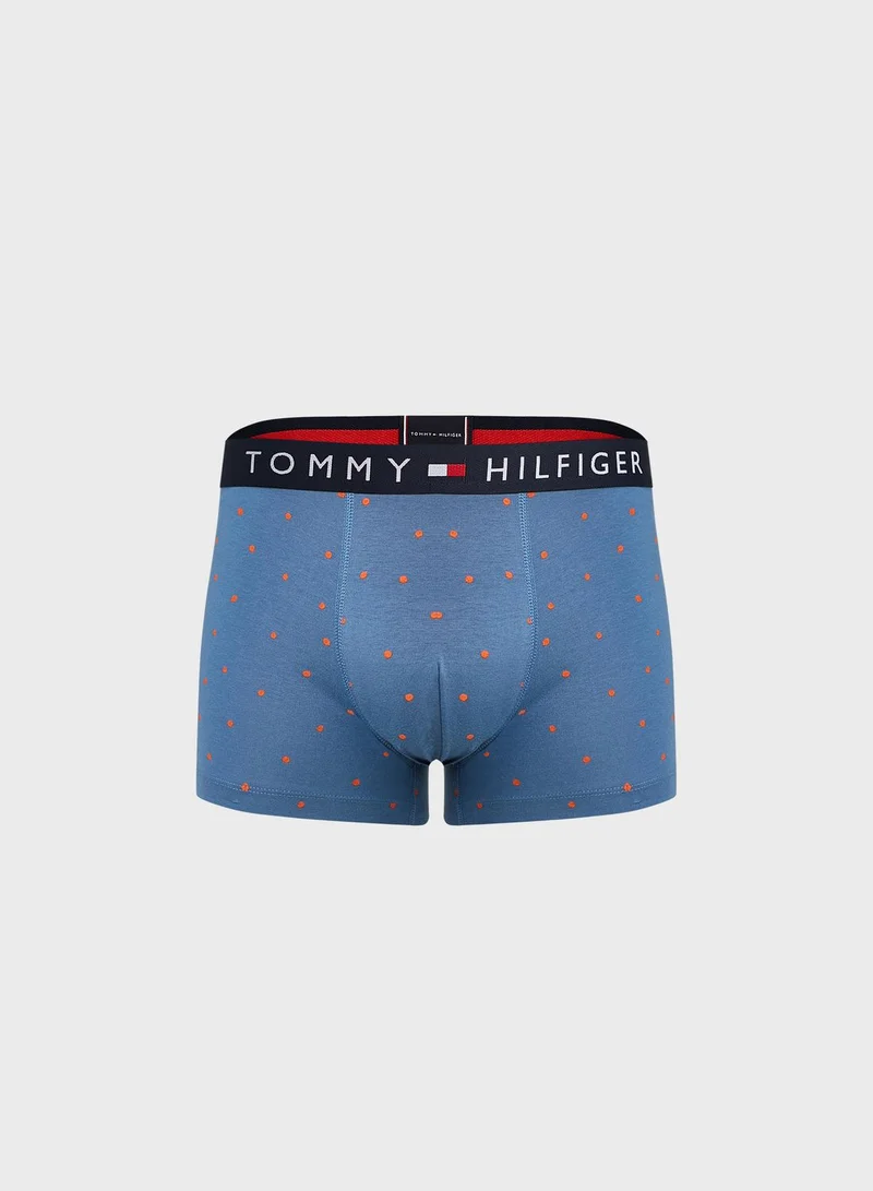 TOMMY HILFIGER Polka Print Socks & Trunks Set