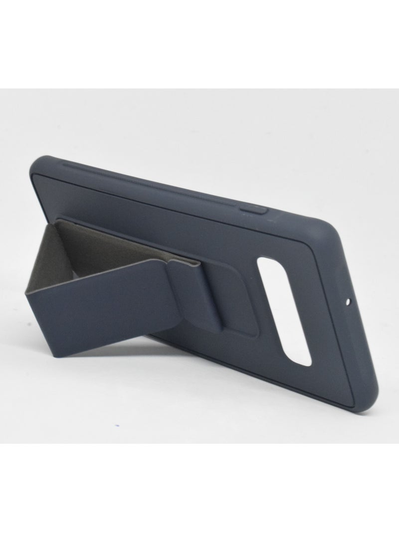 BORTONY Galaxy S10 Plus Case, Fully Covered With Finger Grip Stand Holder Anti Slip Shockproof Protective Back Cover For Samsung Galaxy S10 Plus - Image 3