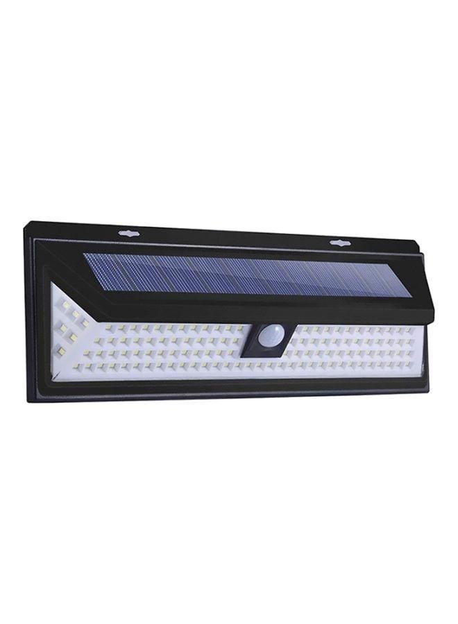 118 LEDs External Solar Outdoor Light/Lamp With 120 Degree Motion Sensor White 30x10.7x5cm  - Image 1