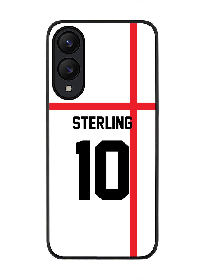 Stylizedd For Samsung Galaxy S25 Edge Case,Slim fit Camera Protection, Shockproof Thin Phone cover  - Football - England,  Sterling