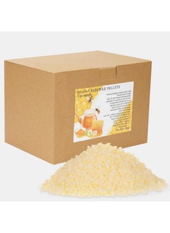 SMINIKER 5Lb Beeswax Pellets Beeswax For Candle Making Organic Beeswax Pellets For Skin Beeswax Beads Beeswax Bulk Beeswax For Lotion Making Organic For Diy And Craft Project  - Image 1