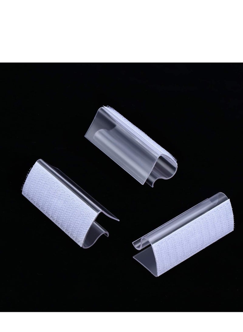 Table Skirting Clips Transparent Windproof Cover Holder Clamps Clear Edge for Wedding Home Meeting Party Picnic Patio Banquet Indoor Outdoor Events - Image 4