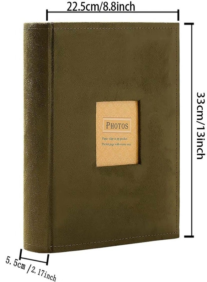 HomarKet Vacation Photo Album Hold 300 Horizontal and Vertical 4x6 Photos Albums for Your Family  - Image 2