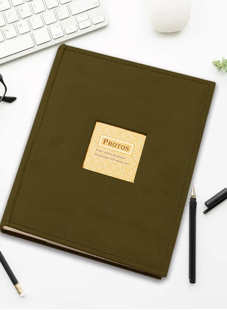HomarKet Vacation Photo Album Hold 300 Horizontal and Vertical 4x6 Photos Albums for Your Family  - Image 5