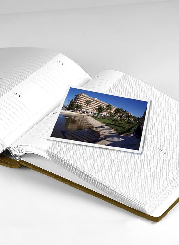 HomarKet Vacation Photo Album Hold 300 Horizontal and Vertical 4x6 Photos Albums for Your Family  - Image 3